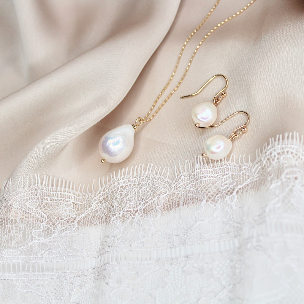 Baroque Pearl Earrings