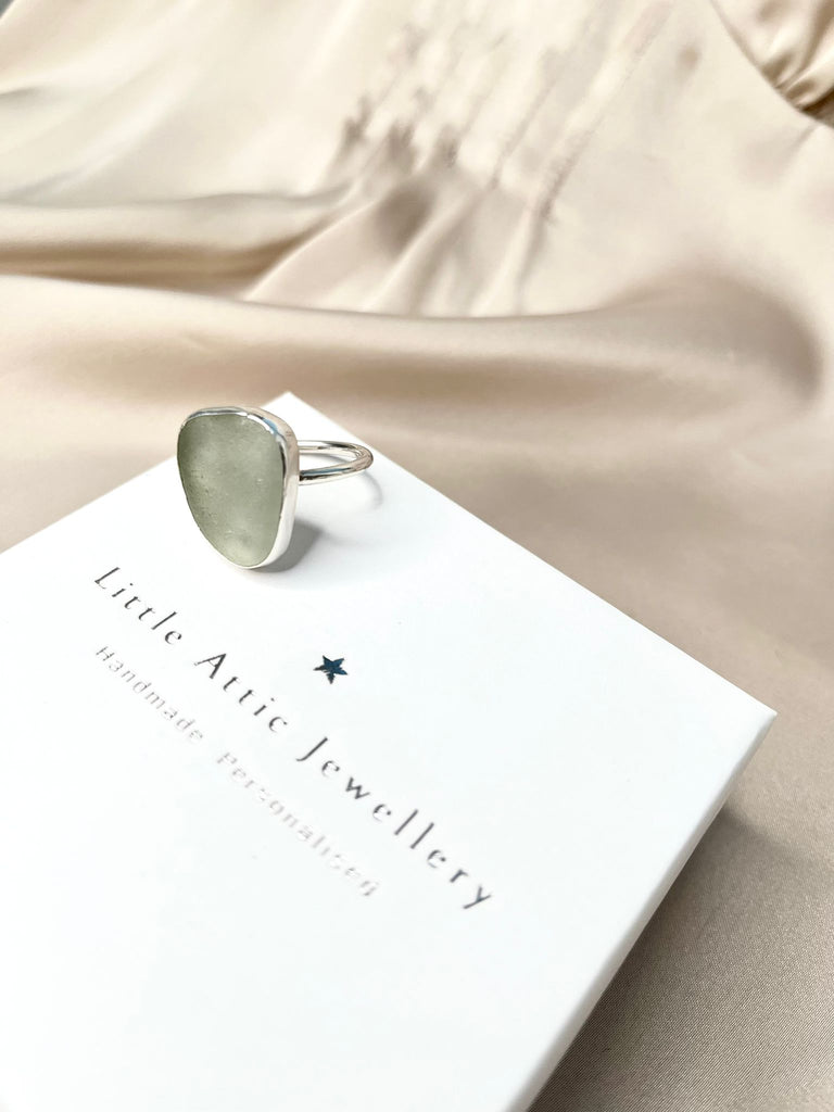 Sea Glass Statement Ring