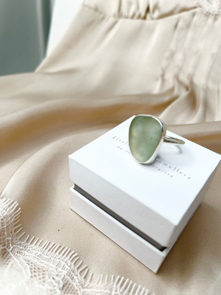 Sea Glass Statement Ring